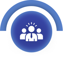 Leadership effectiveness lever icon